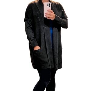 Martha Stewart Grey‎ Cardigan with pocket size S